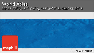 Physical Panoramic Map of the Area around 29° 44' 59" N, 164° 7' 30" E