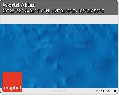 Physical 3D Map of the Area around 29° 44' 59" N, 164° 58' 29" E