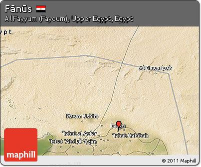 Satellite 3D Map of Fānūs