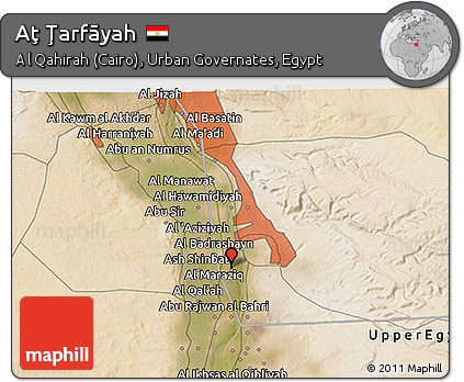 Satellite 3D Map of Aţ Ţarfāyah