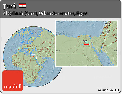 Savanna Style Location Map of Ţurá, hill shading