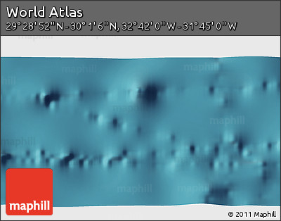 Satellite 3D Map of the Area around 29° 44' 59" N, 32° 13' 30" W