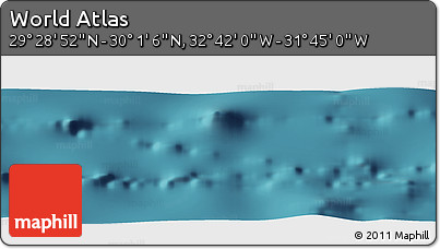 Satellite Panoramic Map of the Area around 29° 44' 59" N, 32° 13' 30" W