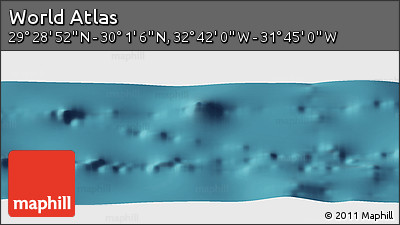 Satellite Panoramic Map of the Area around 29° 44' 59" N, 32° 13' 30" W