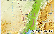 Physical Map of Khashm al Qatrah