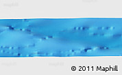 Shaded Relief Panoramic Map of the area around 29° 44' 59" N, 38° 10' 29" W