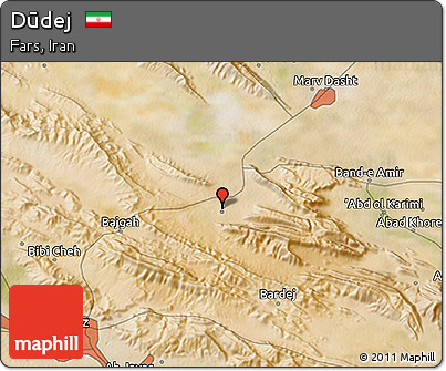 Satellite 3D Map of Dūdej