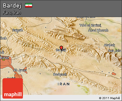 Satellite 3D Map of Bardej