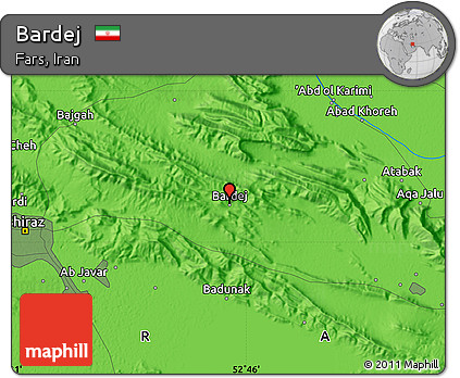 Political Map of Bardej