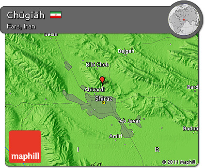 Political Map of Chūgīāh