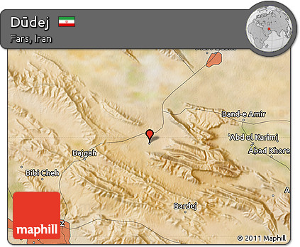 Satellite Map of Dūdej