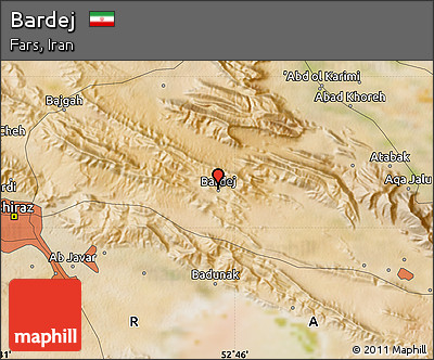 Satellite Map of Bardej