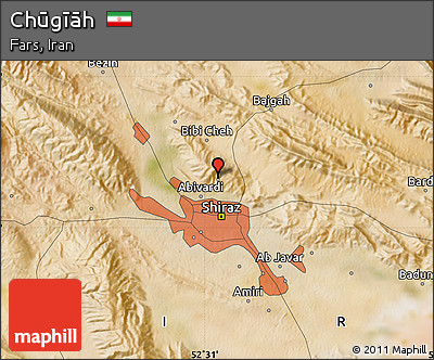 Satellite Map of Chūgīāh