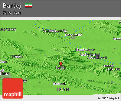 Political Panoramic Map of Bardej