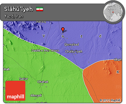 Political Map of Sīāhū'īyeh