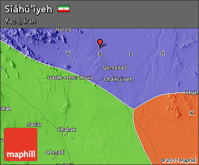 Political Map of Sīāhū'īyeh