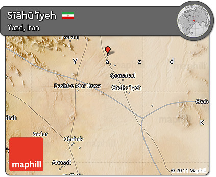 Satellite Map of Sīāhū'īyeh