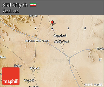 Satellite Map of Sīāhū'īyeh