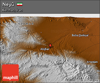 Physical 3D Map of Neyū