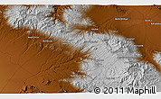 Physical 3D Map of Derakht-e Gaz