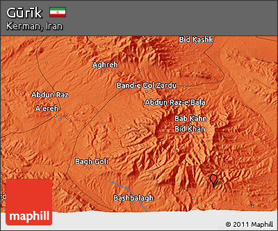 Political 3D Map of Gūrīk