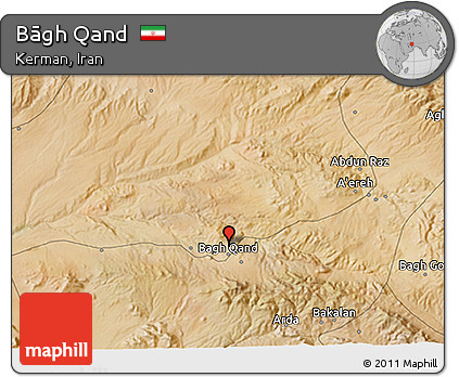 Satellite 3D Map of Bāgh Qand
