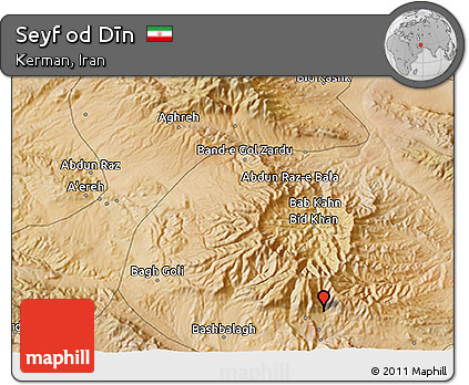 Satellite 3D Map of Seyf Od Dīn