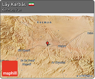 Satellite 3D Map of Lāy Karbās