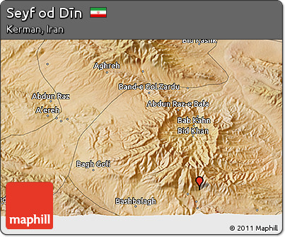 Satellite 3D Map of Seyf Od Dīn