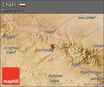 Satellite 3D Map of Chāhī