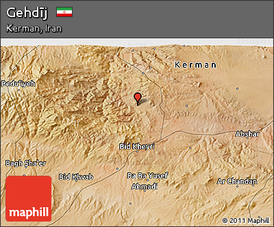 Satellite 3D Map of Gehdīj