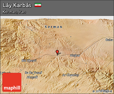Satellite 3D Map of Lāy Karbās