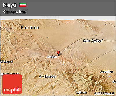Satellite 3D Map of Neyū