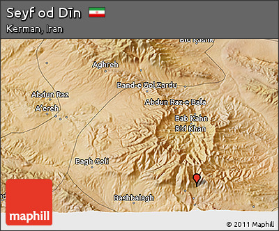 Satellite 3D Map of Seyf Od Dīn