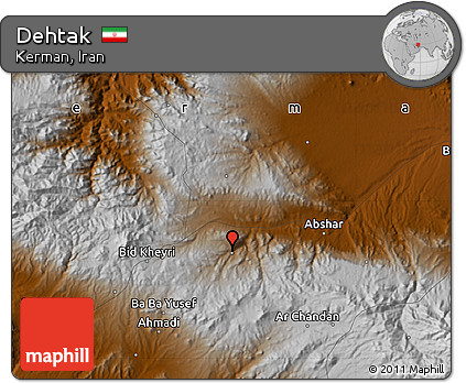 Physical Map of Dehtak