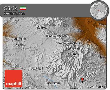 Physical Map of Gūrīk