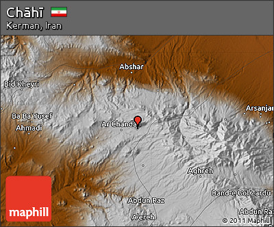 Physical Map of Chāhī