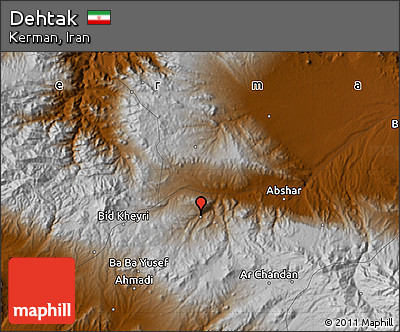 Physical Map of Dehtak