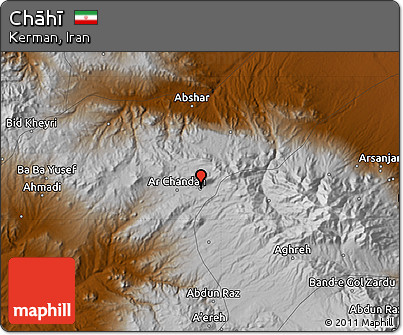 Physical Map of Chāhī