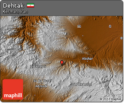 Physical Map of Dehtak