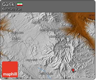 Physical Map of Gūrīk