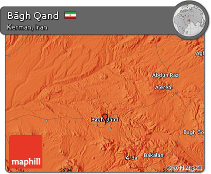 Political Map of Bāgh Qand