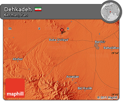 Political Map of Dehkadeh