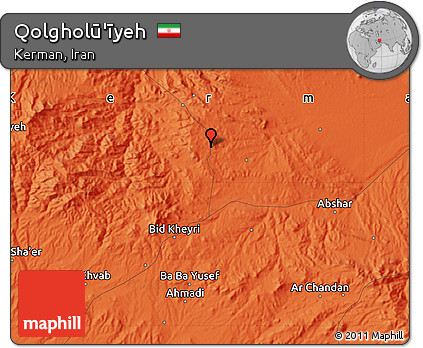 Political Map of Qolgholū'īyeh