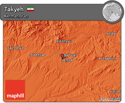 Political Map of Takyeh