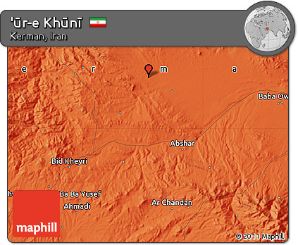 Political Map of 'ūr-e Khūnī