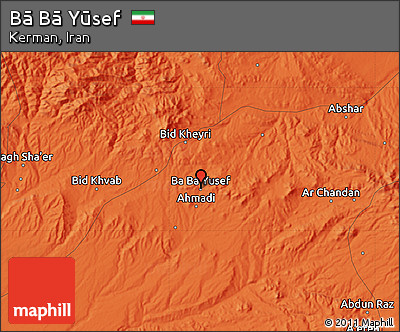 Political Map of Bā Bā Yūsef