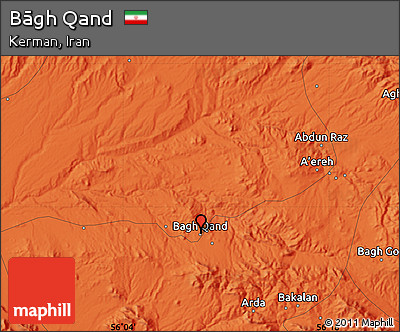 Political Map of Bāgh Qand