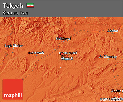 Political Map of Takyeh