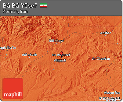 Political Map of Bā Bā Yūsef
